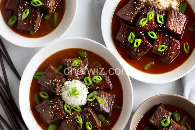 Asian-Style Braised Short Ribs