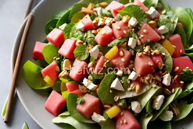 Asian Watermelon Salad