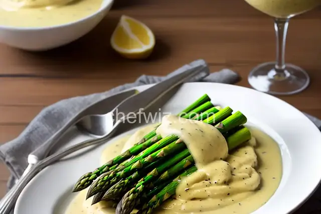 Asparagus With Parmesan Fonduta