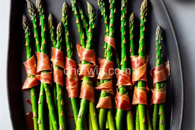 Asparagus Wrapped in Crisp Prosciutto