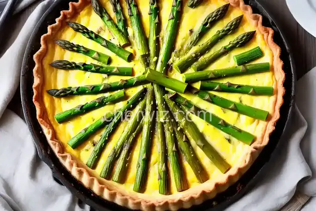 Asparagus and Cheese Tart