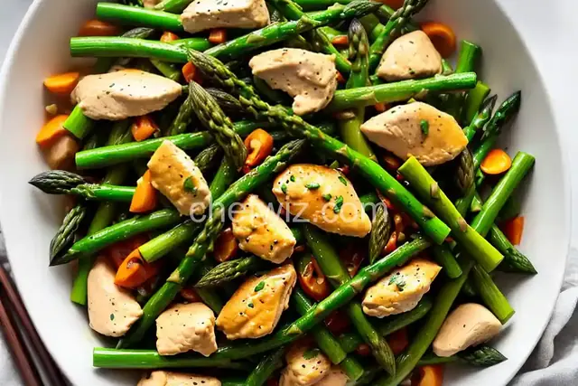 Asparagus and Chicken Stir-fry