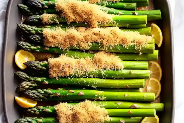 Asparagus with Parmesan Crust