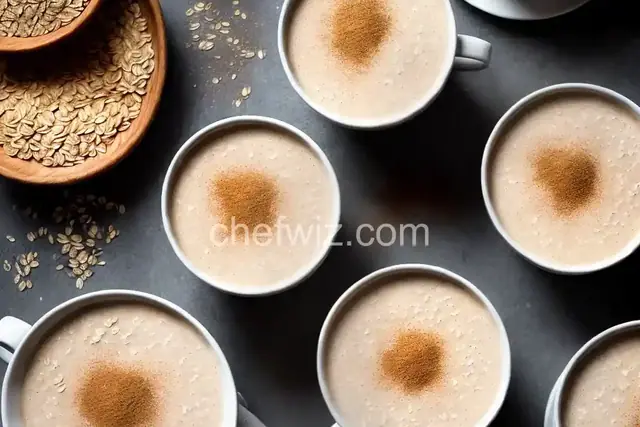 Atole de Avena (Mexican hot oatmeal drink)
