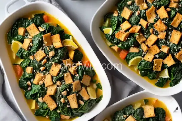 Aunt Carol's Spinach and Fish Bake