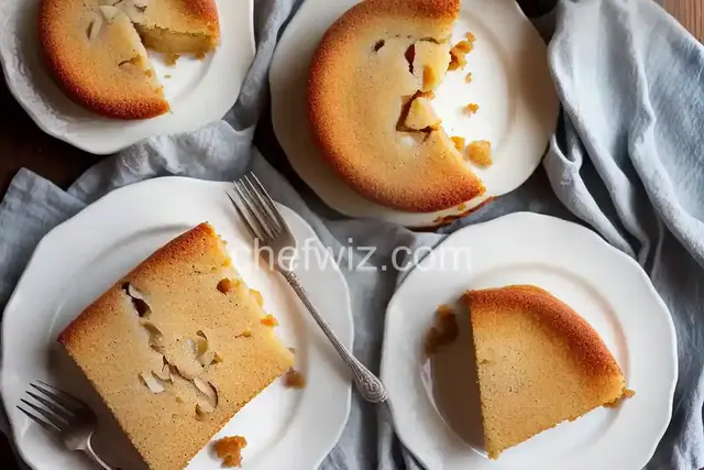 Aunt Josephine's Fresh Pear Cake