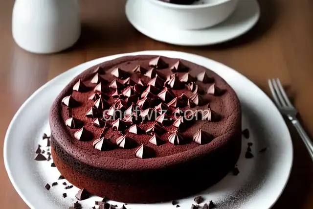 Auntie Inga’s Kladdkaka (Sticky Chocolate Cake)