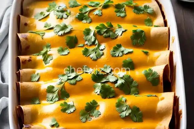 Authentic Enchiladas Verdes