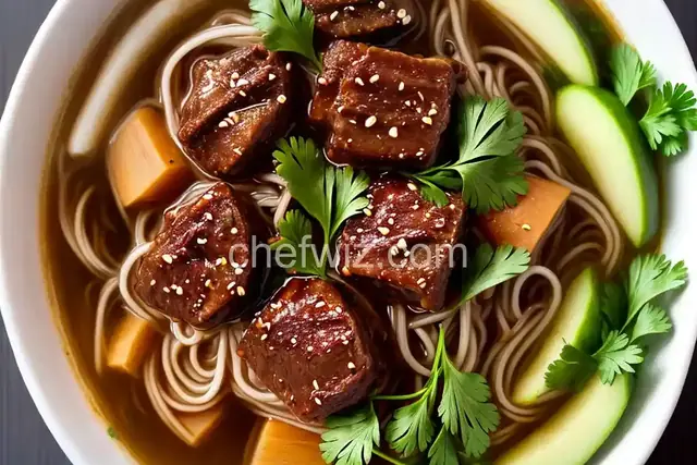 Authentic Oxtail Pho