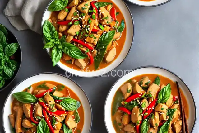 Authentic Thai Basil Chicken (Very Easy and Fast)