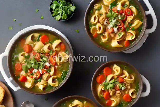 Authentic Tortellini Soup