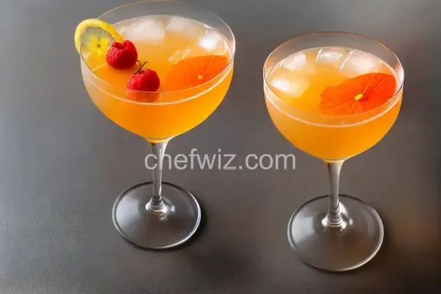 Autumn Sunshine Cocktail