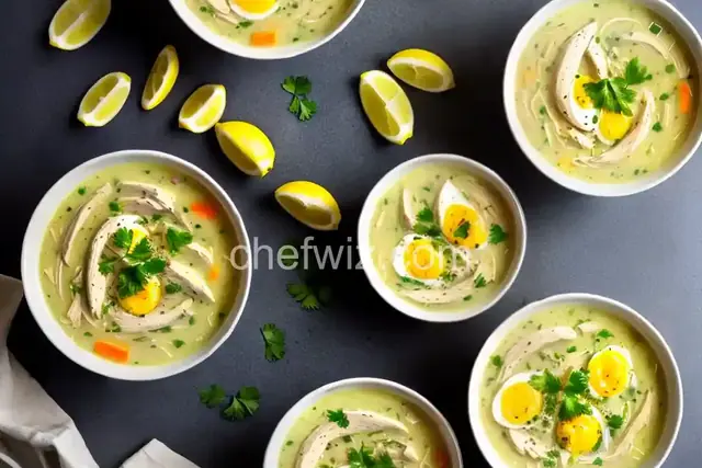 Avgolemono Soup (Greek Lemon-Egg Chicken Soup) Recipe