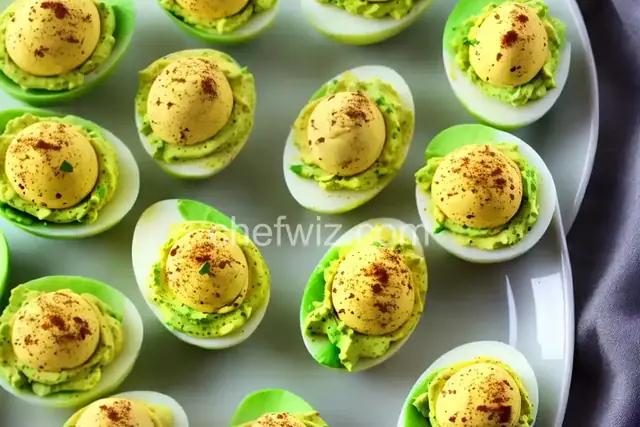 Avocado Deviled Eggs
