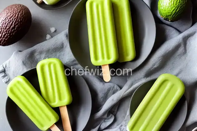 Avocado Ice Pops