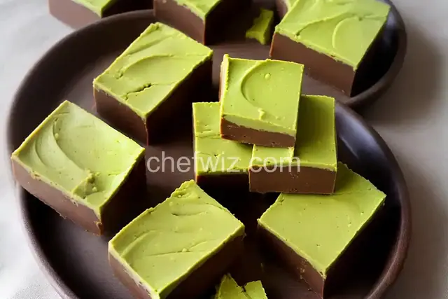 Avocado Irish Cream Fudge