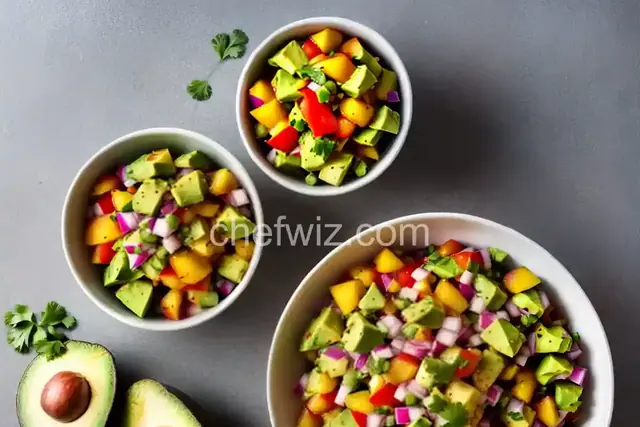 Avocado Peach Salsa