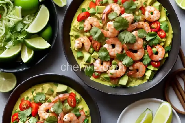 Avocado Shrimp Ceviche-Estillo Sarita