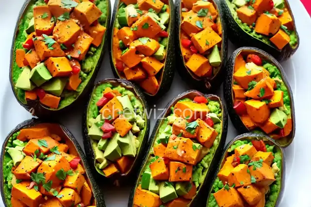 Avocado Stuffed Yams