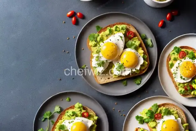 Avocado Toast with Creamy Soft Scrambled Egg