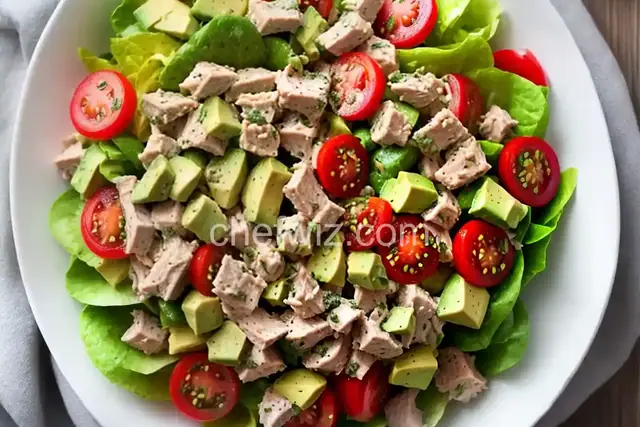 Avocado Tuna Salad