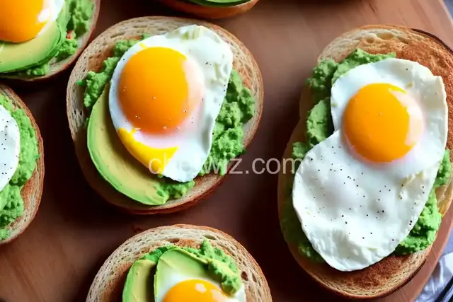 Avocado and Egg Breakfast Sandwich
