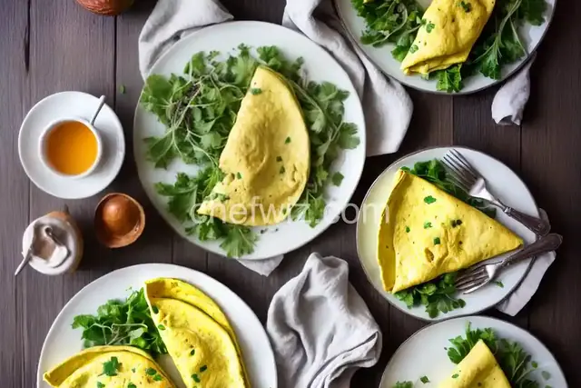 Avocado and Goat Cheese Omelet