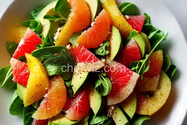 Avocado and Grapefruit Salad