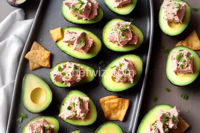 Avocado and Tuna Tapas