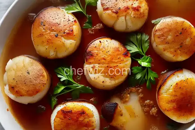 Awesome Baked Sea Scallops