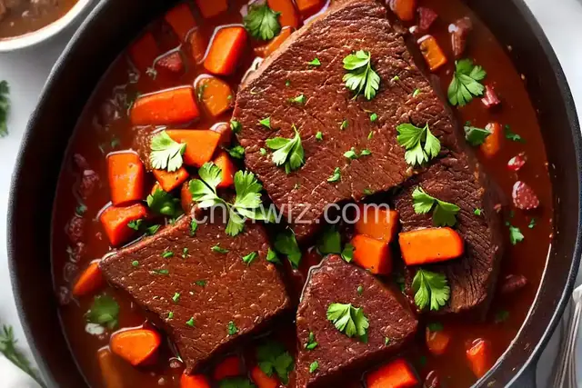 Awesome Red Wine Pot Roast