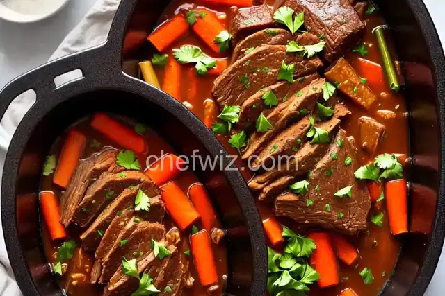 Awesome Slow Cooker Pot Roast