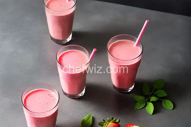 B and L's Strawberry Smoothie