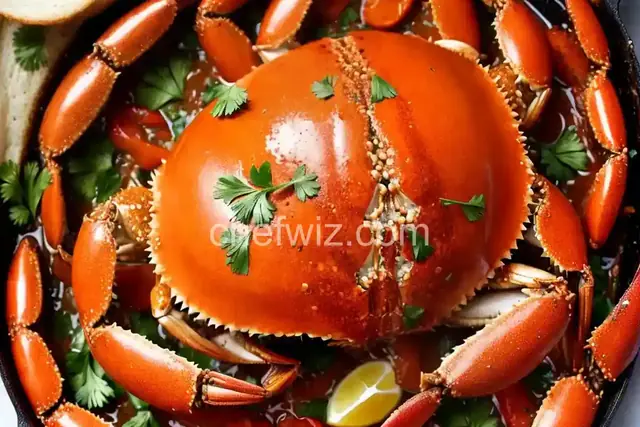 B.B.Q. Garlic Crab