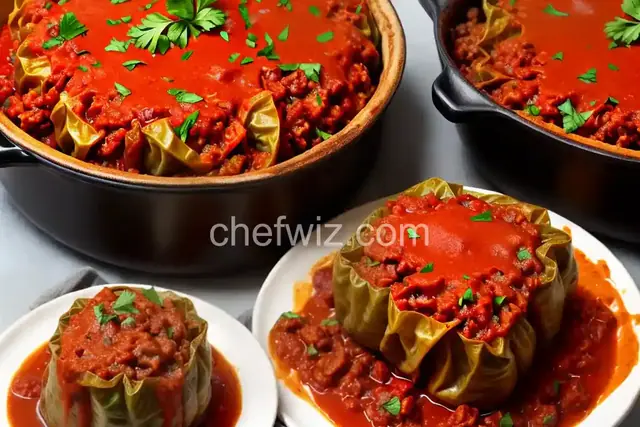 BA's Best Stuffed Cabbage