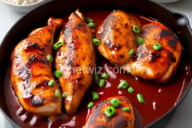 BBQ Chicken Breasts in the Oven