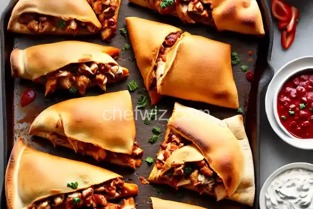 BBQ Chicken Calzones