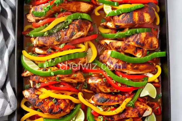 BBQ Chicken Fajitas
