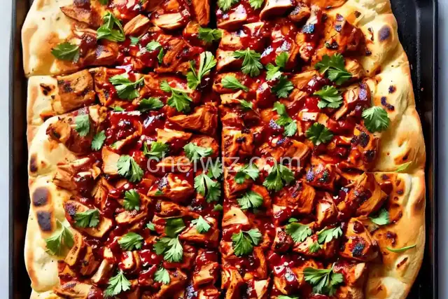 BBQ Chicken Flatbread