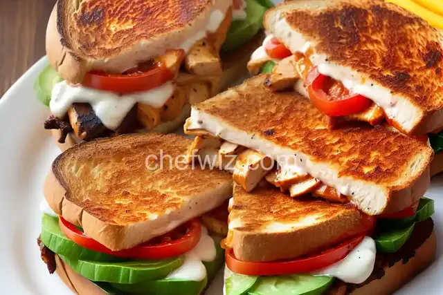 BBQ Chicken Melt