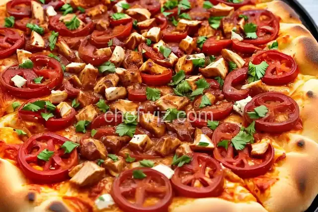 BBQ Chicken Pizza I