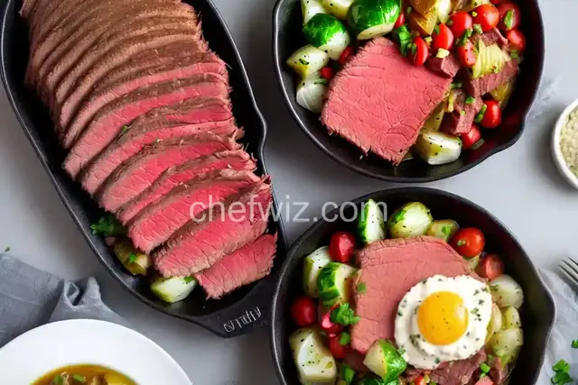 BBQ Corned Beef and Cabbage