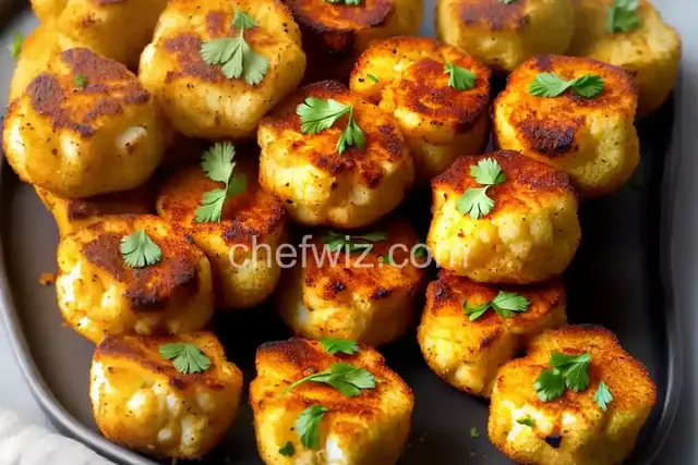 BBQ Lime Cauliflower Bites