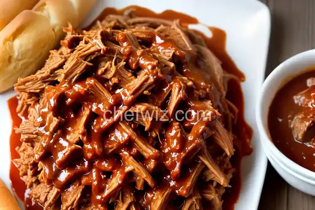 BBQ Pulled Pork with Gravy
