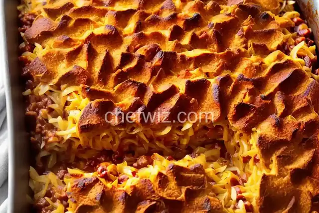 BBQ Sauerkraut Casserole