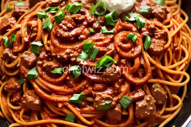 BBQ Spaghetti