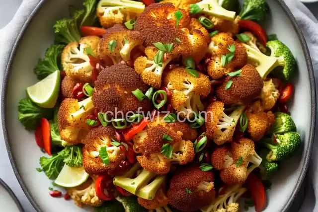 BBQ'd Cauliflower