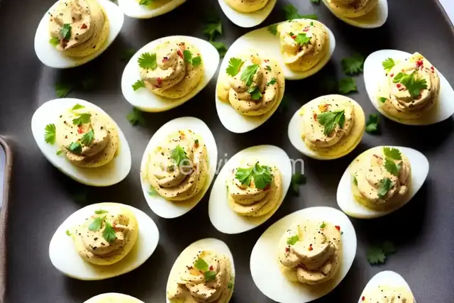 BLT Deviled Eggs