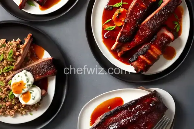 Baby Back Ribs With Tamarind Glaze