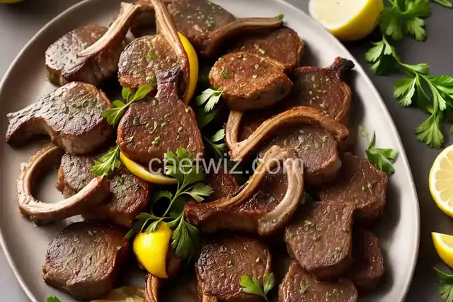 Baby Lamb Chops With Lemon